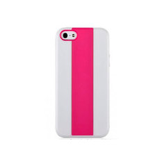 Чехол Momax для iPhone 5 / 5S iCase MX Бело-розовый