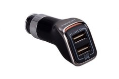 Автомобильное зарядное устройство Momax Top Series Car Charger Dual USB 4.8A Чёрный