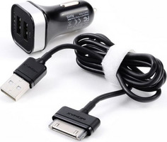 Автомобильное зарядное устройство Momax USB на 1A XC DUAL USB Car Charger для iPhone 4/4S/iPod Чёрный