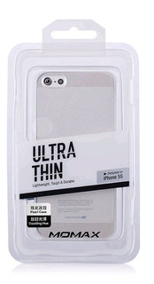 Чехол Momax для iPhone 5C Ultra Thin Pearl Case Белый