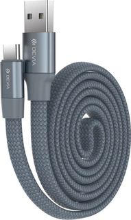 Кабель Devia Ring Y1 Type-C - Grey