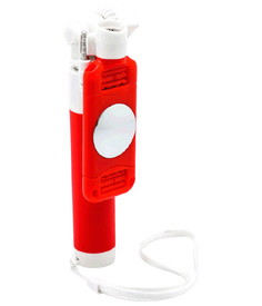 Монопод Devia 360 Degree Selfie Stick Wire - Red