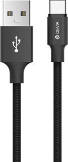 Кабель Devia Pheez 1m Micro Usb - Black