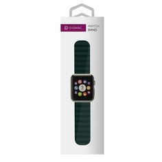 Ремешок Devia Elegant Leather Loop для Apple Watch 4 40mm - Forest Green