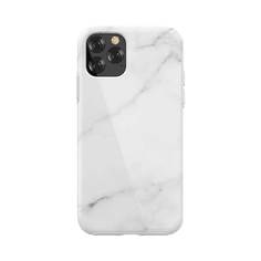 Чехол накладка Devia Marble Series Case для iPhone 11 - White, Белый