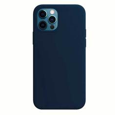 Чехол Devia Nature Silicone Case для iPhone 12 mini - Blue, Синий