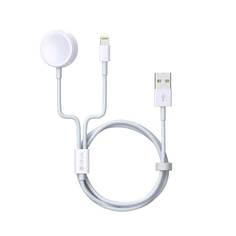 Кабель Devia Smart series 2 In 1 Apple watch Charging Cable - White, Белый