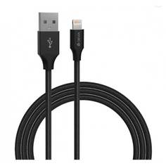 Кабель Devia Gracious Cable For Lightning (5V.2.1A 2M) - Black