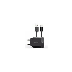 Сетевое зарядное устройство Devia Smart Charger Suit 10W с кабелем Type-C - Чёрный