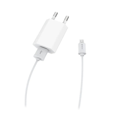 Сетевое зарядное устройство Devia Smart Charger Suit с кабелем Micro Usb - Белый