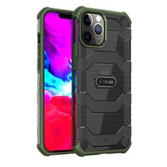 Чехол противоударный Devia Vanguard Shockproof Case для iPhone 13 Pro Max - Army Green, Зелёный