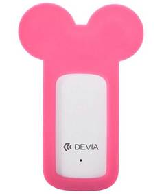 Сетевое зарядное устройство Devia Miki Multi Charger на 4USB Розово-красный