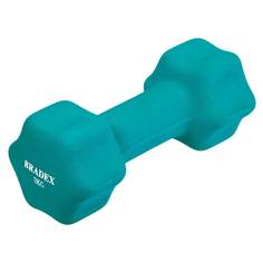 Набор гантелей Bradex неопреновых по 3 кг, голубые, 2 шт