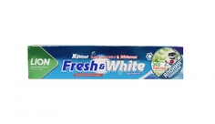 Отбеливающая зубная паста LION Thailand Fresh & White супер прохладная мята