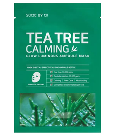 Маска на тканевой основе Tea Tree Calming Glow Luminous Ampoule Mask the Saem