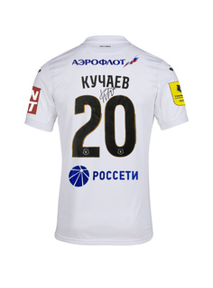 Футболка выездная 2021/2022 с автографом КУЧАЕВА (L) ПРОЧЕЕ