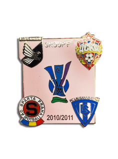 Коллекционный значок ЛЕ 2010-2011 Группа F, цвет розовый ПРОЧЕЕ