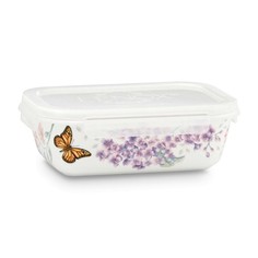 Контейнер для хранения Lenox Бабочки на лугу прямоугольный с крышкой 21 см