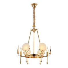 Люстра Подвесная люстра Lumina Deco Montego LDP 8010-6 F.GD