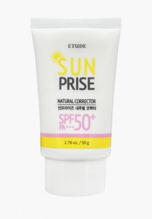 Крем солнцезащитный Etude Sunprise Natural Corrector корректирующий, SPF50+ PA+++ , 50 г