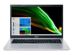 Ноутбук Acer Aspire 3 A317-53-3652 Silver NX.AD0ER.012 (Intel Core i3 1115G4 3.0 Ghz/8192Mb/512Gb SSD/Intel UHD Graphics/Wi-Fi/Bluetooth/Cam/17.3/1920x1080/Windows 11)