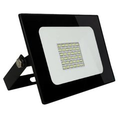 Прожектор светодиодный Smartbuy, FL SMD LIGHT, 30 Вт, 6500 К, черный, SBL-FLLight-30-65K