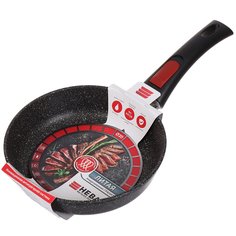 Сковорода алюминий, 20 см, антиприг, Нева Металл Посуда, Индукция, Гранит, L18020i