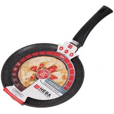 Блинница алюминий, 24 см, антиприг, Нева Металл Посуда, Индукция, Гранит, L186224i