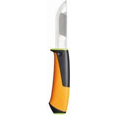 Нож для тяжелых работ, с точилкой, Fiskars, 1023619