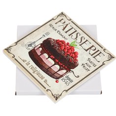 Подставка под горячее, керамика, Daniks, Кондитерская