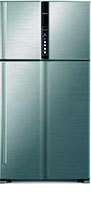 Двухкамерный холодильник Hitachi R-V 722 PU1X BSL серебристый бриллиант
