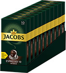 Набор кофе в капсулах для Nespresso Jacobs Espresso 10 Intenso x10 шт.