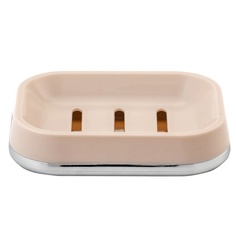 Мыльница GLOSS жемчужный, полипропилен Swensa