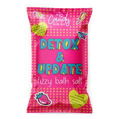 LABORATORY KATRIN Шипучая соль для ванн Candy bath bar "Detox & Update"