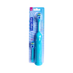 Зубная щетка для взрослых, ротационная + сменная насадка в комплекте Longa Vita