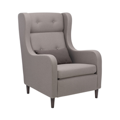 Кресло галант (leset) серый 70x102x86 см.