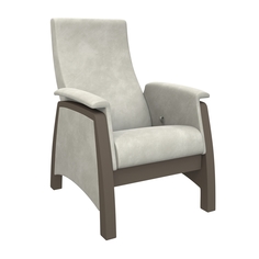 Кресло-глайдер verona 101ст (комфорт) серый 74x105x83 см.