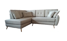 Угловой диван vogue (myfurnish) серый 227x88x91 см.
