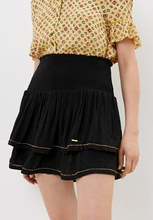 Юбка Superdry AMEERA MINI SMOCKED SKIRT