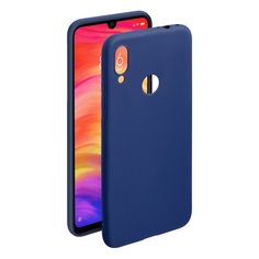 Чехол Deppa Gel Color Case для Xiaomi Redmi Note 7 (2019) синий PET белый 87146