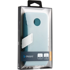 Чехол Deppa Liquid Silicone Case для Samsung Galaxy A01 (2020) синий