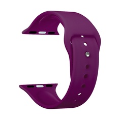 Ремешок Deppa Band Silicone для Apple Watch 38/40 mm силиконовый бургунди