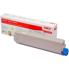 Тонер-картридж OKI MC853/MC873 (желтый 7,3К)