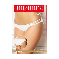 Трусы женские INNAMORE UNDERWEAR танга из хлопка nero, 4