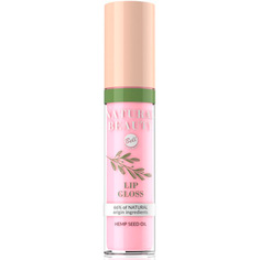 Блеск для губ BELL NATURAL BEAUTY NATURAL BEAUTY LIP GLOSS тон 03 pink gloss увлажняющий с маслом