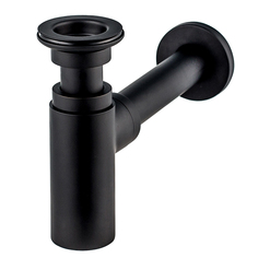 Сифоны сифон для раковины WIRQUIN 1 1/4x32 с выпуском черный