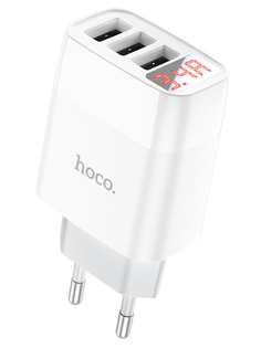 Зарядное устройство Hoco C93A Easy Charge 3xUSB White 6931474760593