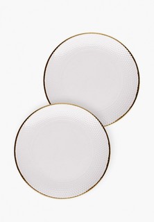 Набор тарелок Lucky плоских, диаметр 19,7 см, 2 шт.