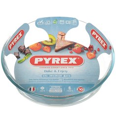 Форма для выпечки стекло, 26х26 см, 2.1 л, круглая, Pyrex, Classic, 828B000/5046