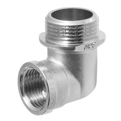 Уголок 1/2", Г-Ш, латунь, индивидуальная упаковка, MasterProf, ИС.072249